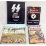 4 hard back war books