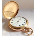 A repeating pocket watch working but requires minute and second hands