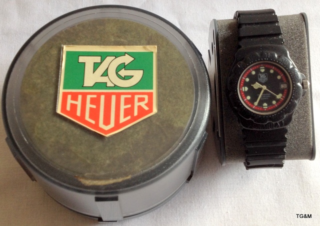 A Tag Heuer Formula 1 boxed watch