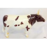 A Beswick Bull, Whitehall mandate. Perfect condition. 14 x 23cm