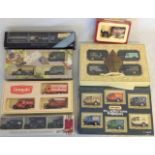 A collection of mint boxed diecast models including Matchbox and Llado