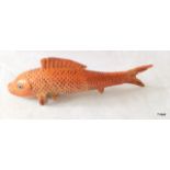 A bronze Koi carp