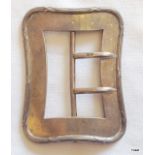 A silver belt buckle Chester 1908