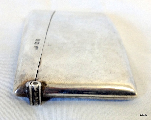 A ladies silver calling card case - Image 4 of 5