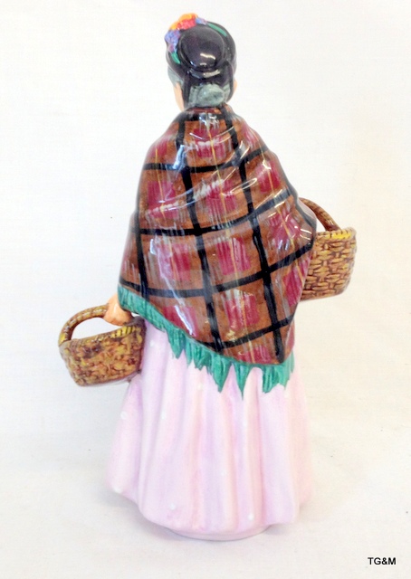 A Royal Doulton The Orange Seller, 23cm tall - Image 2 of 3