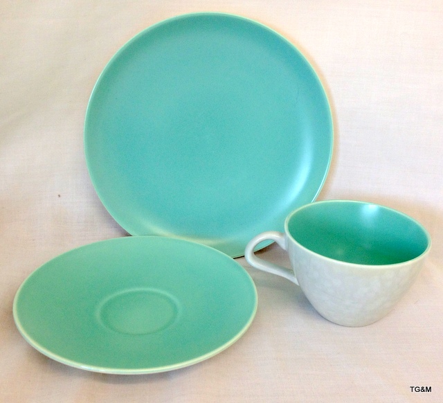 A Poole pottery tea set for 6 - Image 4 of 4