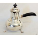 A Solid Silver hallmarked Chocolate / Coffee Pot