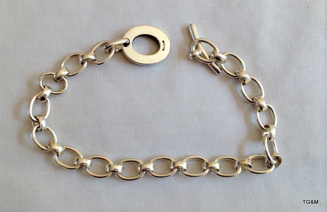 A genuine silver Links of London bracelet