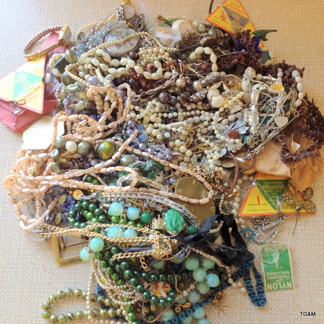 Mixed costume jewellery