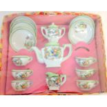 A 1950's Child's tea set 14 pieces