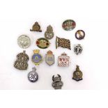 Fifteen assorted WW2 Home Front and military lapel badges