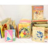 A collection of Children's annuals and other children's books