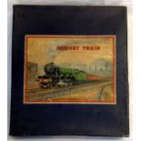 A boxed Hornby clockwork O gauge No 601 goods set