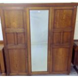 A dark ash linen press 3 piece 20x191x56