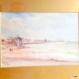 John Blair watercolour 'Dunbar' 46 x 36