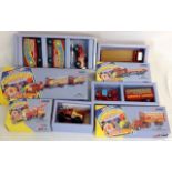 A Corgi Chipperfield circus Scammel highwayman Boxed set, Bedford Articulated Truck, 8 wheel Rigid