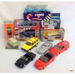 A mixed lot of Corgi and other Die cast vehicles