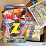 A large collection of Buster Annuals and comics and other miscellaneous comics