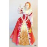 A Royal Doulton Ltd edition Queen of the realms Elizabeth the 1st HN3099