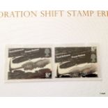 The 1976 social reformers 81/2 p perforation shift stamp error with certificate of authenticity