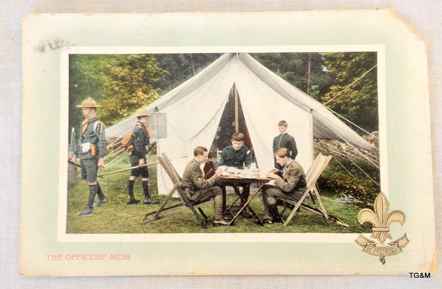 A selection of 10 early Girl Guides & Scouts postcards and photographs with a Brownies autograph - Image 5 of 5