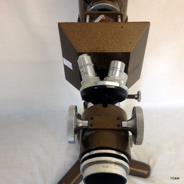 A Flatters and Garnett ltd microscope projector dated 1930 - Image 6 of 10