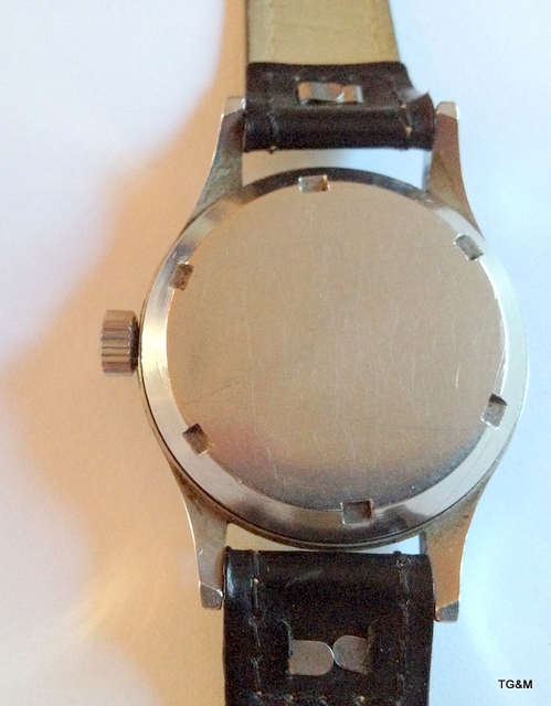A Rare Omega 53 non military issue wristwatch fitted with a 283 calibre movement, working - Image 2 of 6