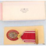 A rare Lord Mayor Treloar Cripples Hospital & College Medal in its original box