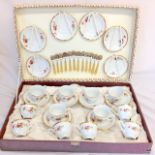 A set of 12 Bavaria Creidlitz German Coffee set