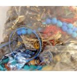 A 2 kg bag of mixed jewellery