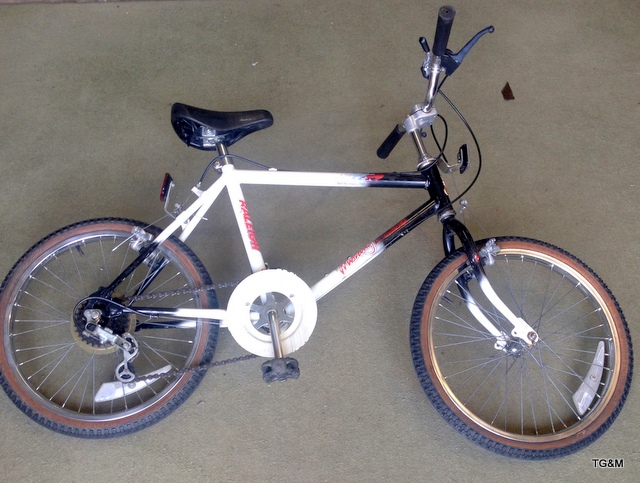 A Raleigh Mustang all Terrain BMX style 5 speed children's bicycle