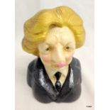 A bust of Thatcher