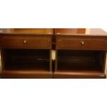 A pair of G plan bedside cabinets