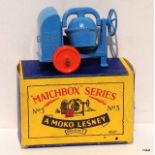 Matchbox 1 - 75 Series No 3 Cement mixer, MIB