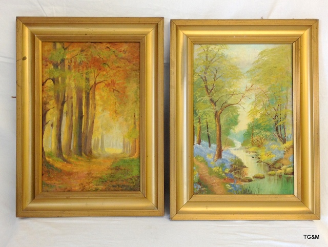 A pair of Victorian watercolours