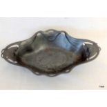 An Orivit Art Nouveau pewter dish 5 x 37 x 16cm