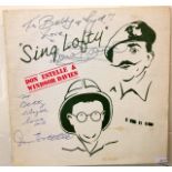 A signed LP by Winsor Davies and Don Estelle (signed by both Artists)