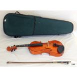 A Violin in case