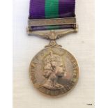 A General Service Medal with Cyprus clasp named to 23371903 Guardsman AG Purton of the Grenadier