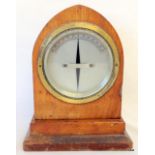 A Victorian walnut cased clinometer 20 x 15 x 9cm