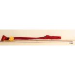 1 x Bruce and Walker Hexagraph 8ft 6inches river trout rod - split cane