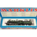 A Marklin 8392 Locomotive and tender boxed and unused