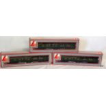 3 x Jouef Trains passenger coaches 305314