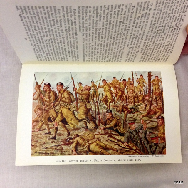 A short history of the Cameronians ( Scottish Rifles) printed in 1939, including insert book - Image 3 of 5