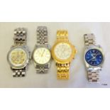 4 miscellaneous Gent's watches