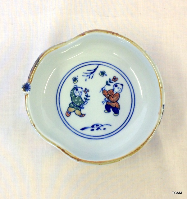 An Oriental rice bowl and Chinese Figure - Image 8 of 9