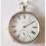 A gent's pocket watch maker Leon Burn - Devizes