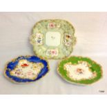 2 Spode plates and 1 other