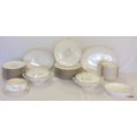 A large 12 place dinner service including Tureens, Noritake Harveston