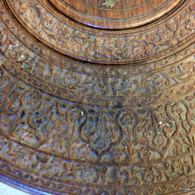 A Kashmir round table 60cm in width - Image 5 of 7